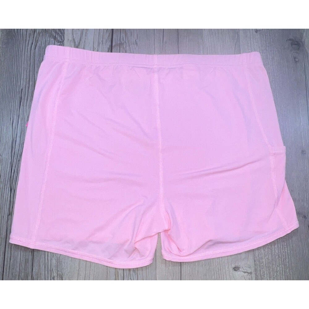 Lilly Pulitzer Luxletic Athletic Gym Shorts Womens M Biker Light Pink NWT UPF 50 - Picture 5 of 7